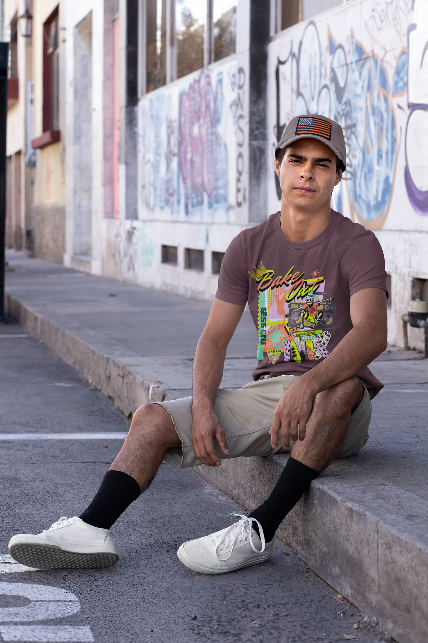 Bella Canvas Tri- Blend "SK8" T-Shirt