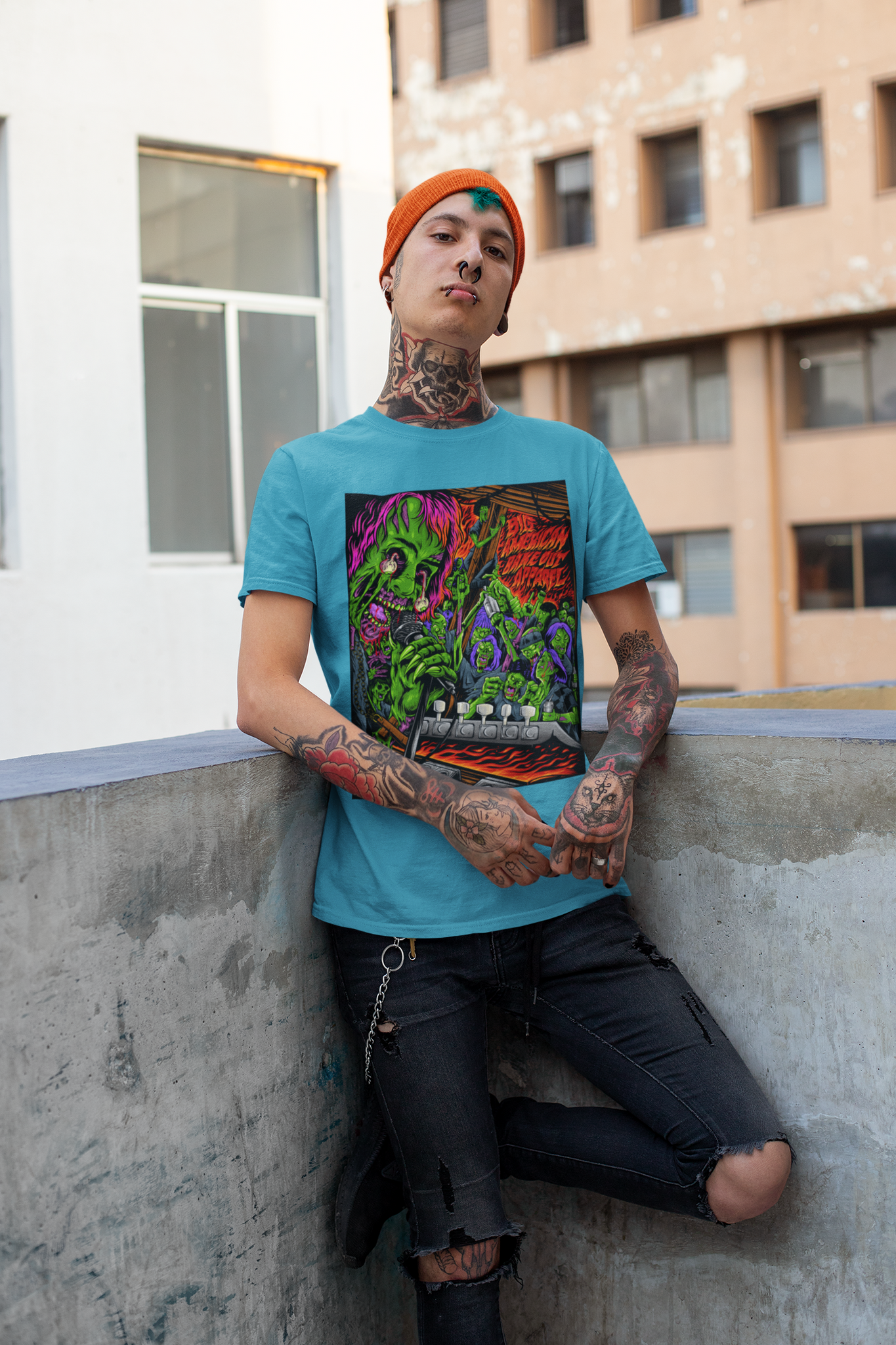 Bella Canvas Unisex Tri-Blend "Zombie Bake Out"