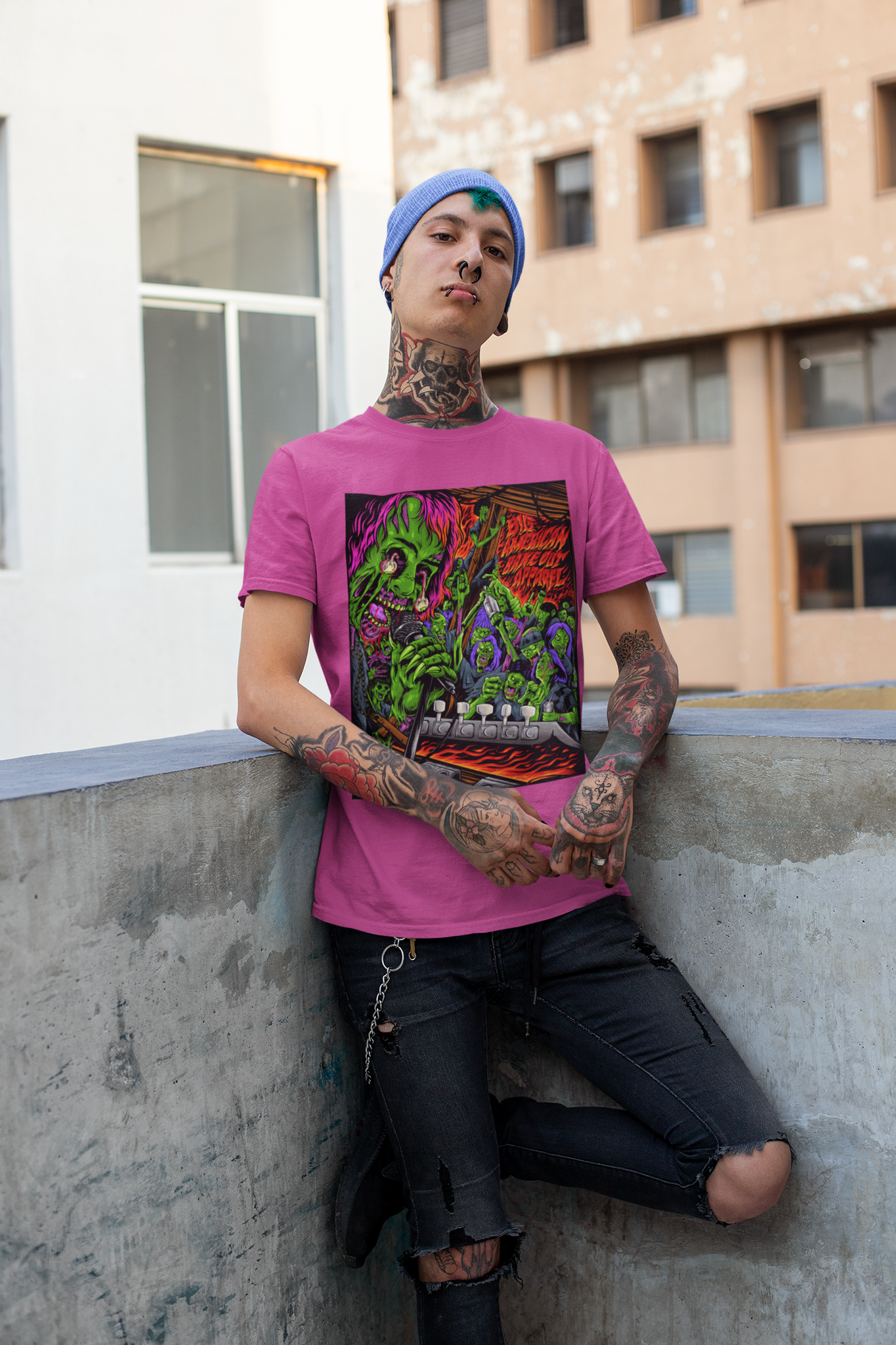 Bella Canvas Unisex Tri-Blend "Zombie Bake Out"