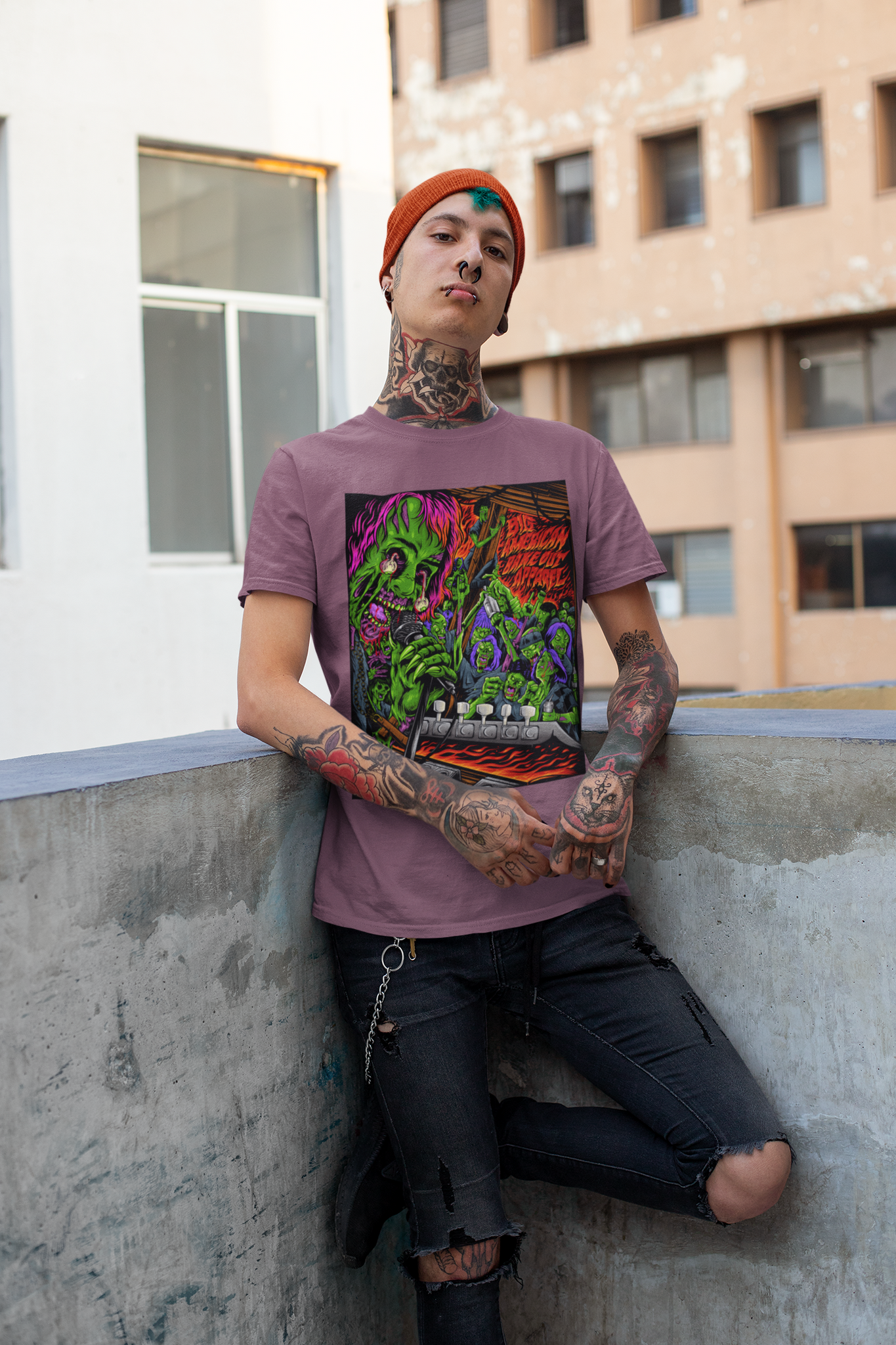 Bella Canvas Unisex Tri-Blend "Zombie Bake Out"